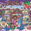 Jumbo Wasgij Christmas 22 Jigsaw Puzzle: non una notte così silenziosa! - 2x1000 pz.