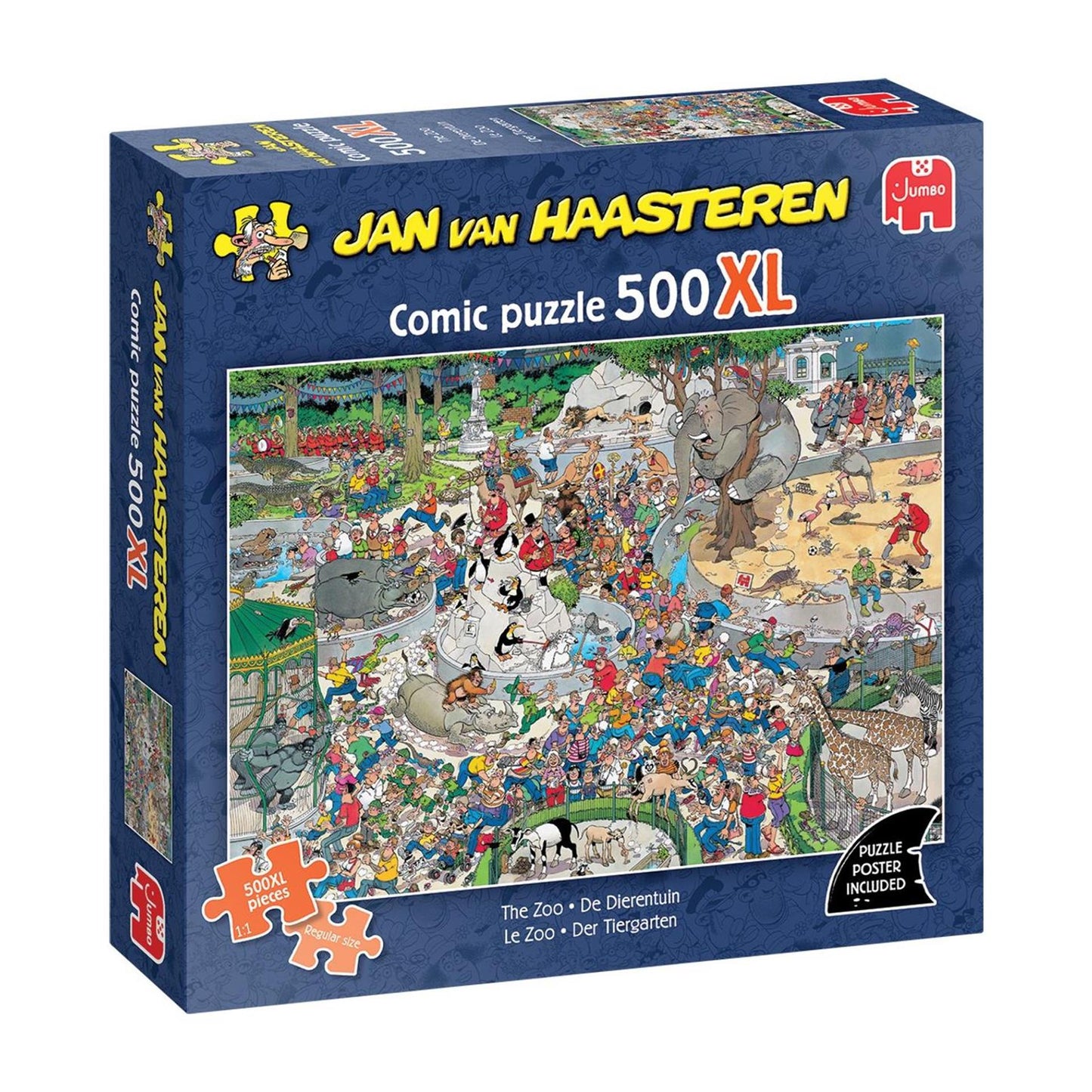 Jumbo jvh de dierentuin 500 xl stukjes