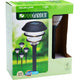 Lámparas solares de jardín Pro garden 4 piezas negro