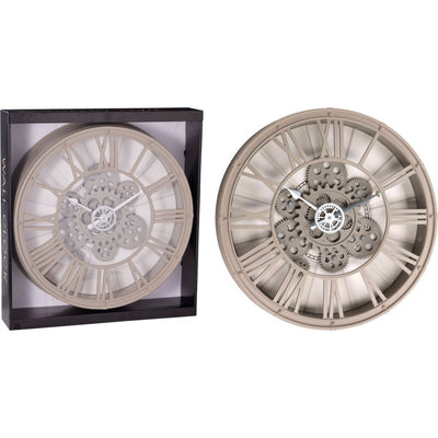Orologio da parete analogico di altre marche con movimento rotante 38,7 cm sabbia