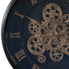 Eccellente orologio da parete analogico per casalinghi 40 cm oro nero