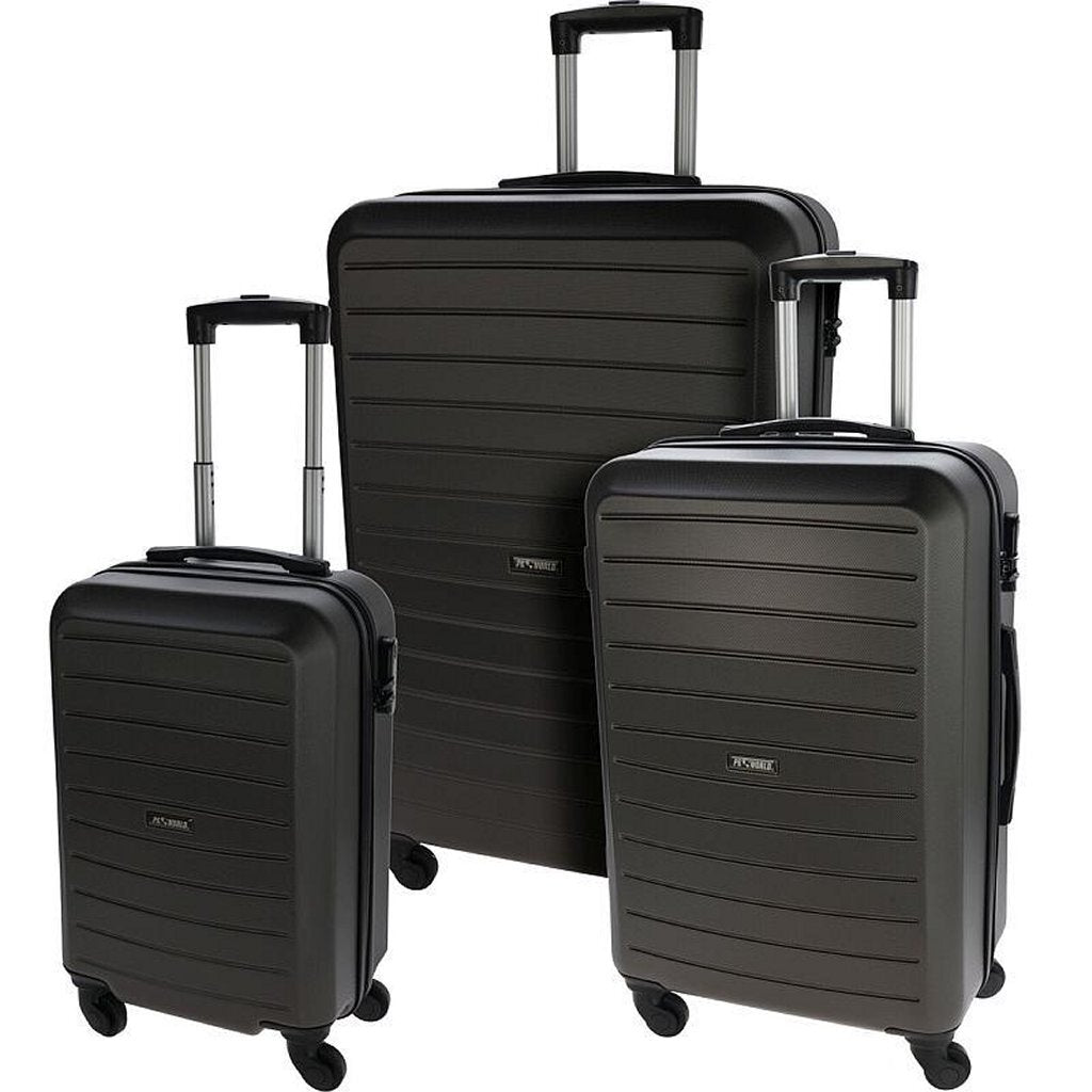 Set valigie proworld altre marche 50-60-70 cm antracite