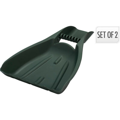 Paletta per foglie altre marche 48x34,5x9,5 cm 2 pezzi verde