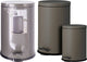 Eccellente set di pattumiere a pedale per casalinghi 20l 5l bronzo