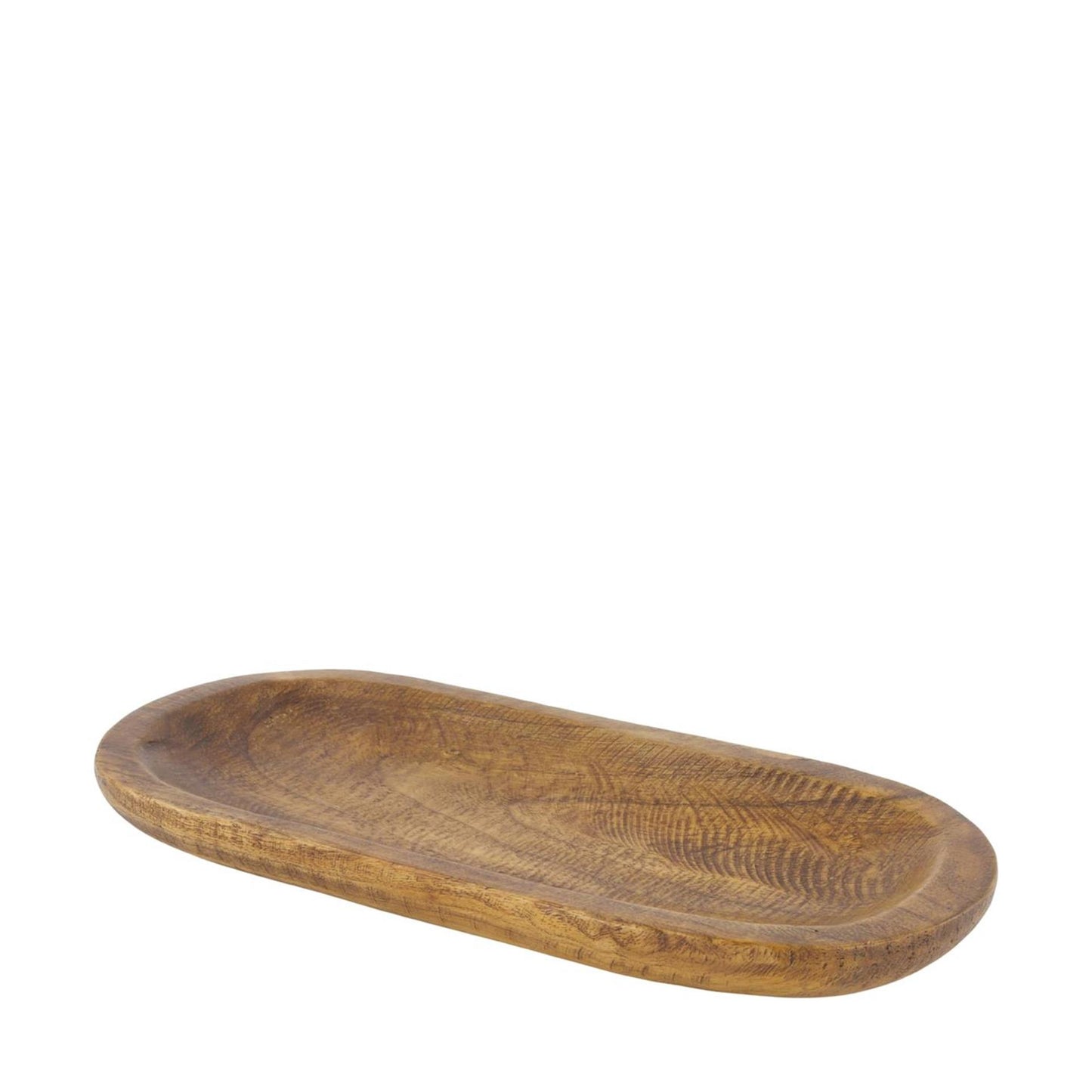 Vassoio ovale in legno Dijk Natural Collection 38x18x3 cm