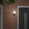 Vidaxl buiten wandlamp zwart 12 x 8,5 x 27 cm