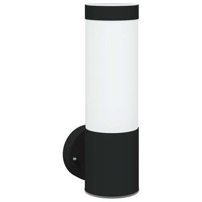 Vidaxx aplique de exterior negro 12 x 8,5 x 27 cm