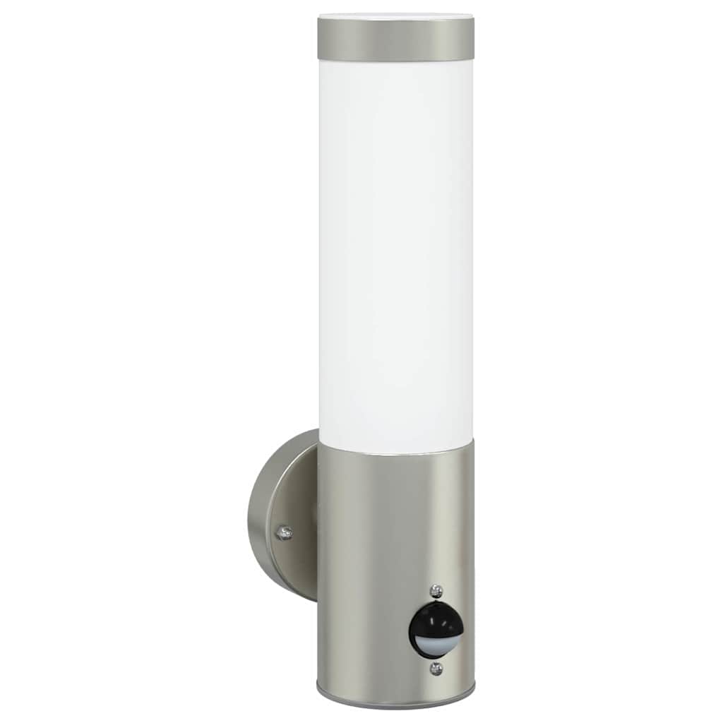 Lampada da parete per esterni Vidaxx argento 12 x 8,5 x 29 cm