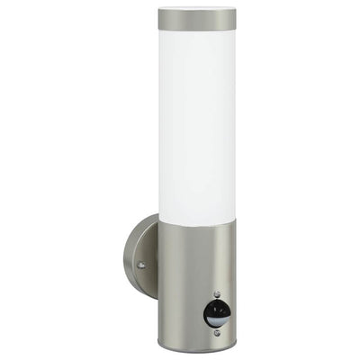 Lampada da parete per esterni Vidaxx argento 12 x 8,5 x 29 cm
