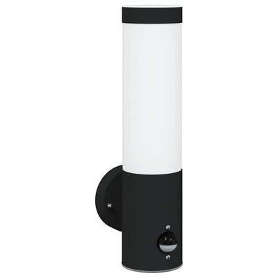 Vidaxx aplique de exterior negro 12 x 8,5 x 29 cm