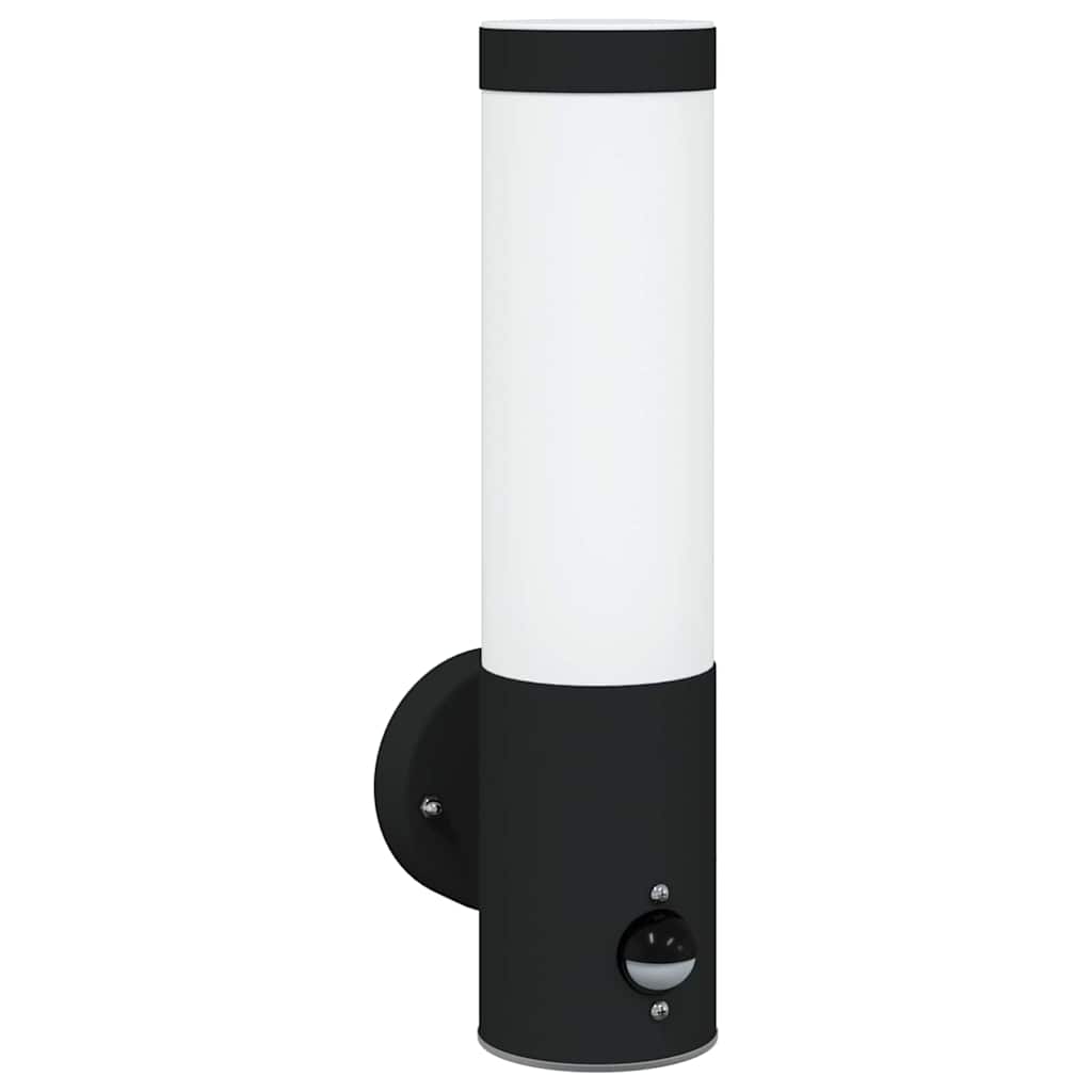 Vidaxl buiten wandlamp zwart 12 x 8,5 x 29 cm
