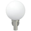 Vidaxl buiten wandlamp zilver 28 x 25 x 38 cm