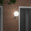 Vidaxl buiten wandlamp zilver 28 x 25 x 38 cm