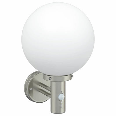 Vidaxx aplique de exterior plateado 28 x 25 x 38 cm