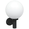 Vidaxl buiten wandlamp zwart 28 x 25 x 38 cm