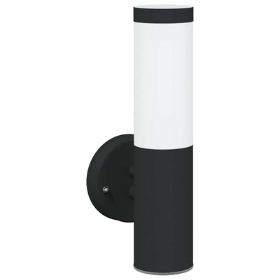 Vidaxx aplique de exterior negro 15 x 7,5 x 33 cm