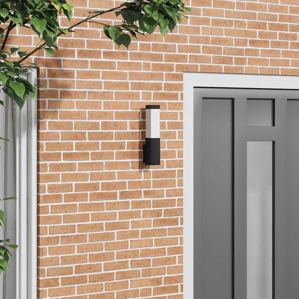 Vidaxx aplique de exterior negro 10,5 x 6 x 33 cm