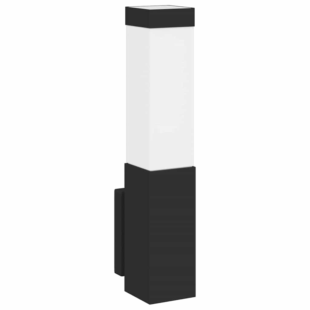 Vidaxx aplique de exterior negro 10,5 x 6 x 33 cm