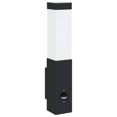 Vidaxx aplique de exterior negro 10,5 x 6 x 33 cm