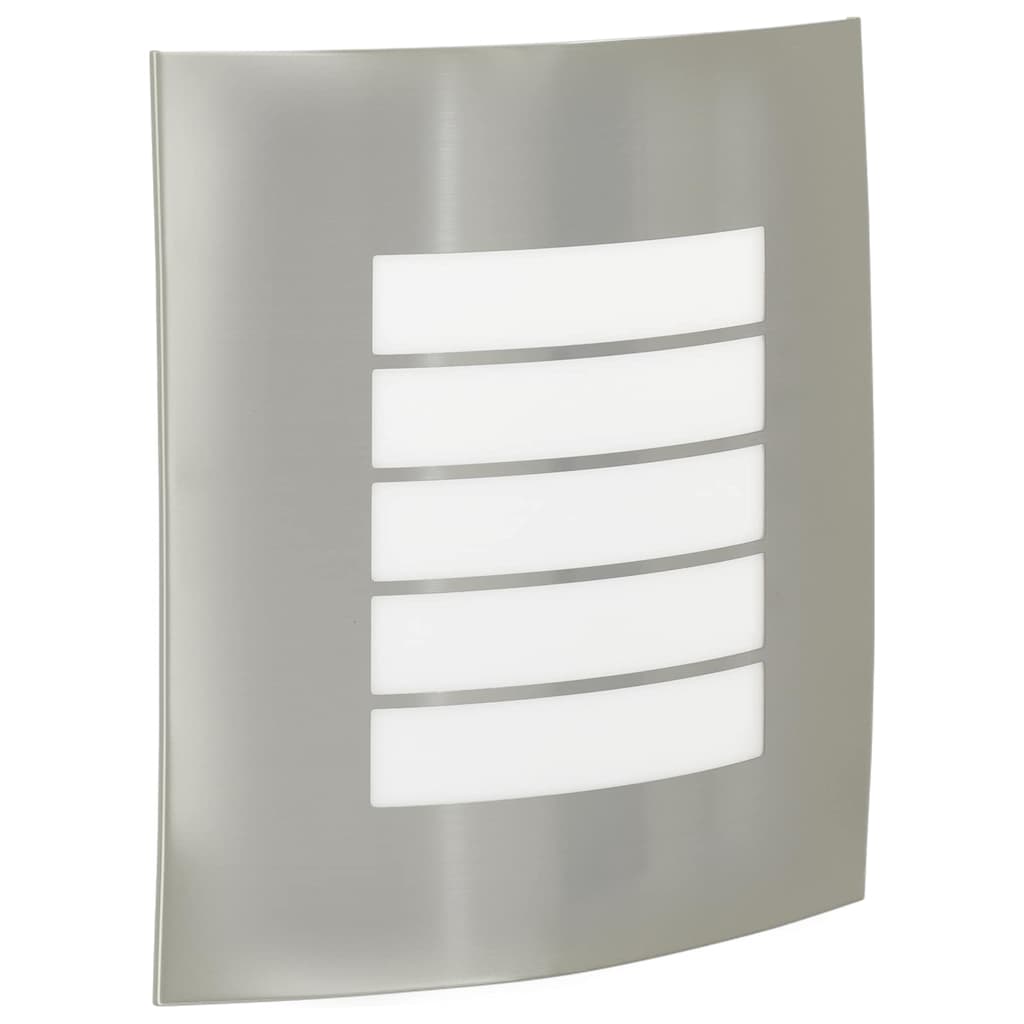 Lampada da parete per esterno Vidaxx argento 23,5 x 9 x 26 cm