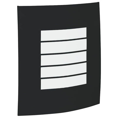 Vidaxx aplique de exterior negro 23,5 x 9 x 26 cm