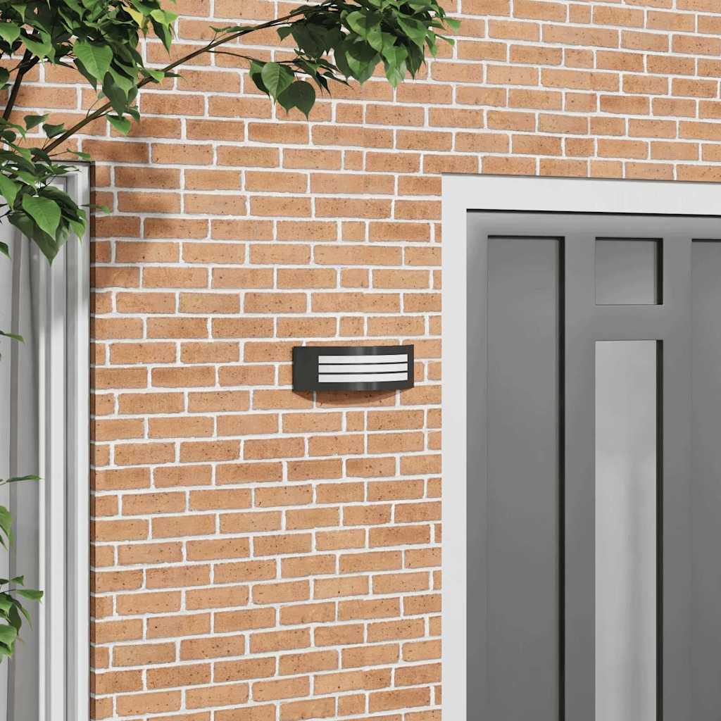 Vidaxx aplique de exterior negro 32 x 10 x 10 cm