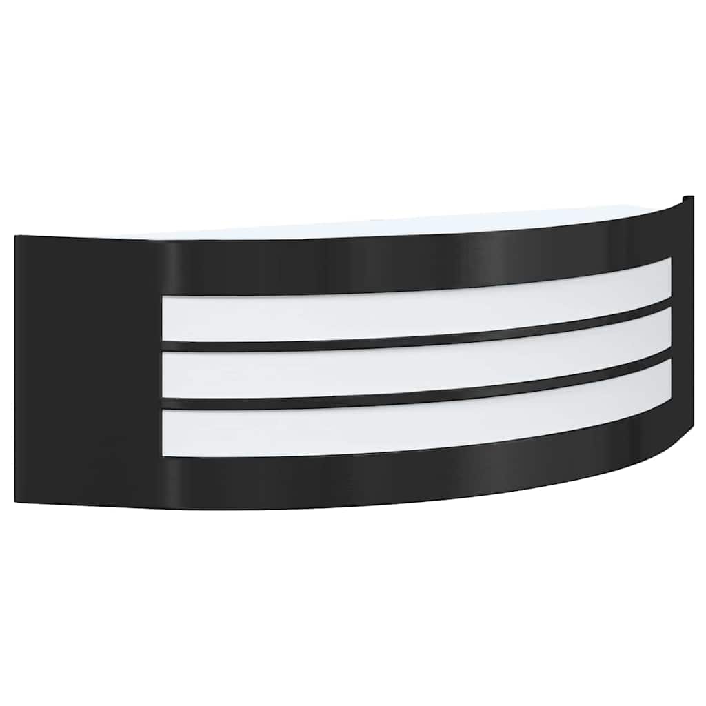 Vidaxx aplique de exterior negro 32 x 10 x 10 cm