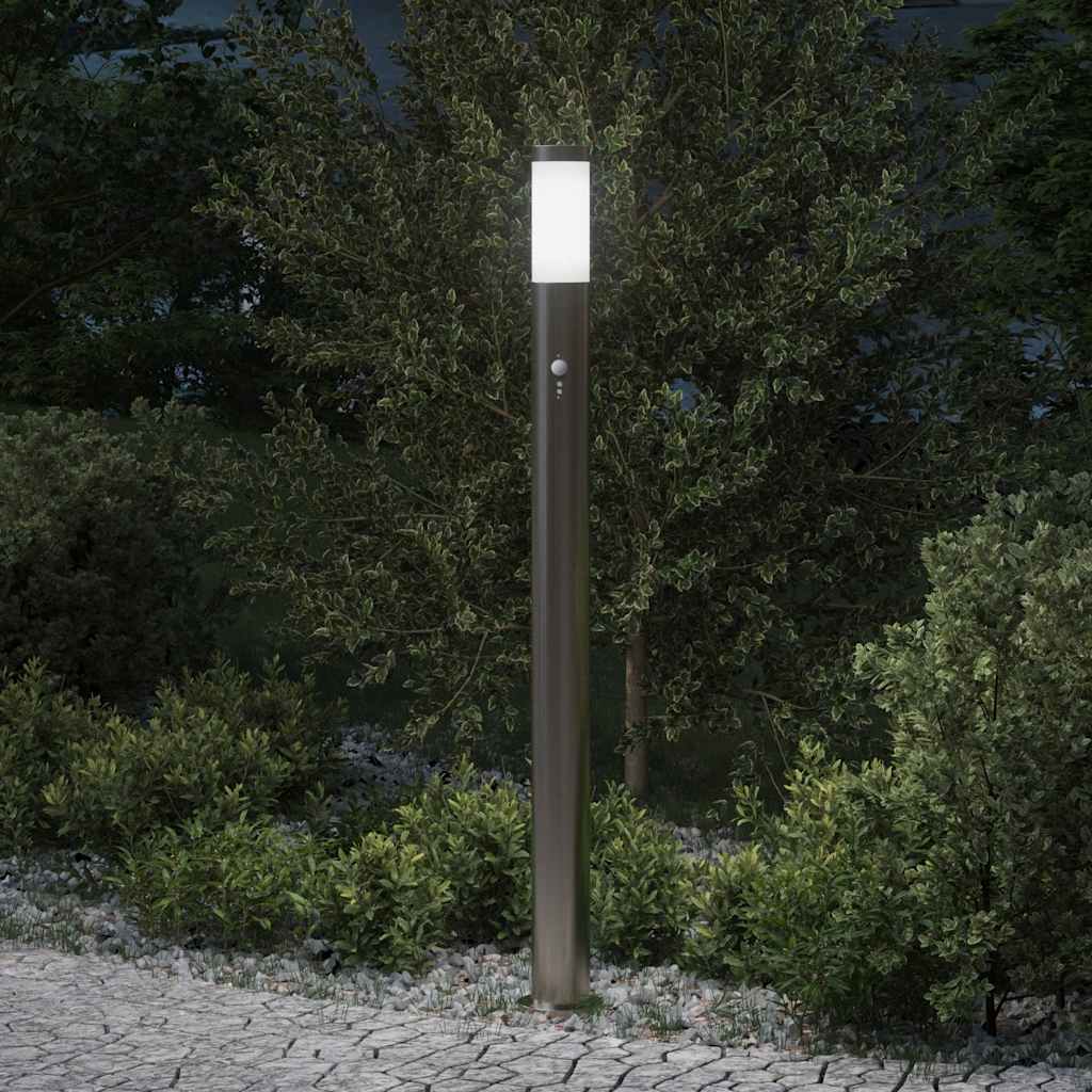 Baliza de iluminación Vidaxx con sensor 110 cm acero inoxidable IP44