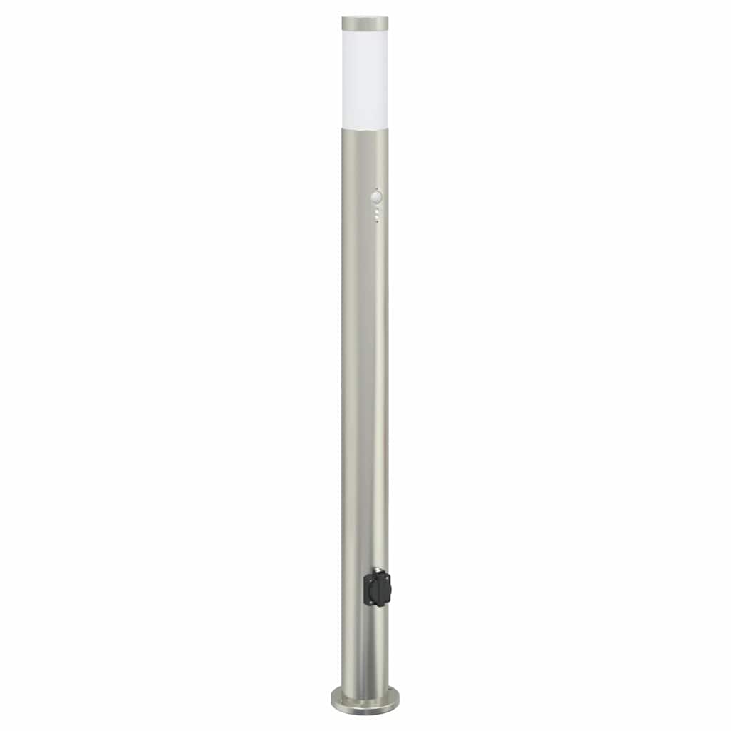 Baliza luminosa Vidaxx con sensor y casquillo 110 cm acero inoxidable IP44
