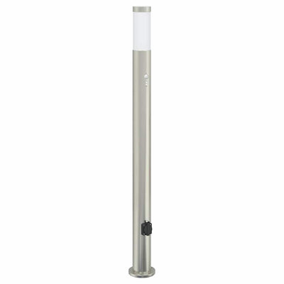 Baliza luminosa Vidaxx con sensor y casquillo 110 cm acero inoxidable IP44