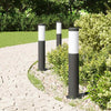 Vidaxx paletto luminoso 3 pezzi 50 cm in acciaio inossidabile IP44