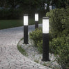 Vidaxl bolderverlichting 3 stuks 50 cm rvs ip44