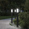 Vidaxx bolardo iluminación 3 piezas 80 cm acero inoxidable IP44
