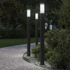 Vidaxx bolardo iluminación 3 piezas 110 cm acero inoxidable IP44