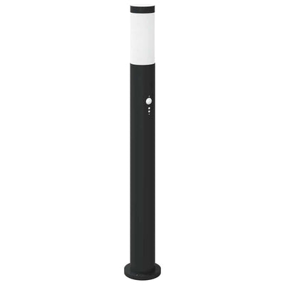 Vidaxl bolderverlichting met sensor 80 cm rvs ip44