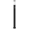 Vidaxl bolderverlichting met sensor 110 cm roestvrij staal ip44