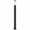 Baliza luminosa Vidaxl con casquillo 110 cm acero inoxidable IP44