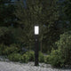 Vidaxl bollard light with sensor and socket 80 cm stainless steel IP44