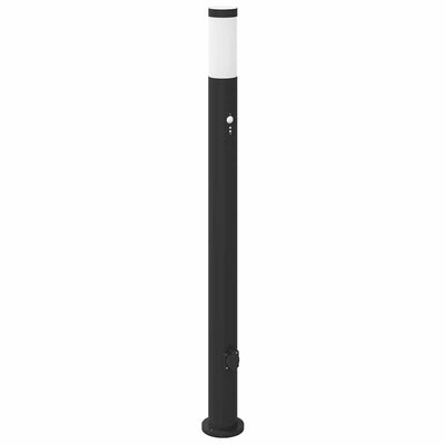 Baliza luminosa Vidaxx con sensor y casquillo 110 cm acero inoxidable IP44