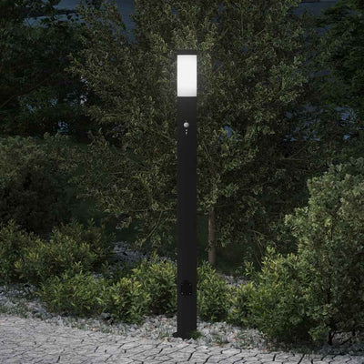 Baliza luminosa Vidaxx con sensor y casquillo 110 cm acero inoxidable IP44