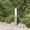 Vidaxl bolderverlichting met sensor 50 cm rvs ip44