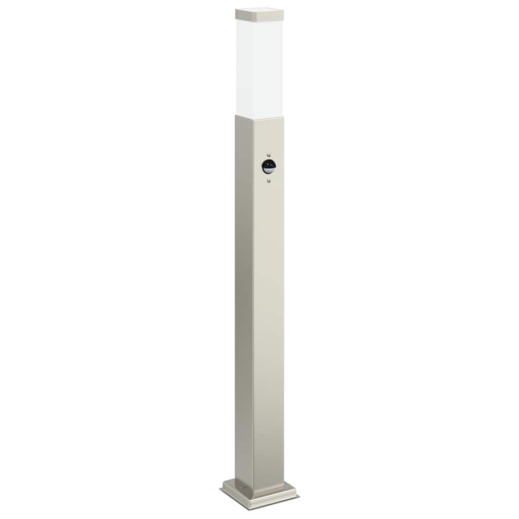 Vidaxl bolderverlichting met sensor 80 cm rvs ip44