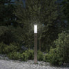 Vidaxl bolderverlichting met sensor 80 cm rvs ip44