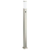 Vidaxl bolderverlichting met sensor 110 cm roestvrij staal ip44