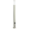 Baliza luminosa Vidaxl con casquillo 110 cm acero inoxidable IP44