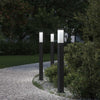 Vidaxl bolderverlichting 3 stuks 80 cm zwart ip44