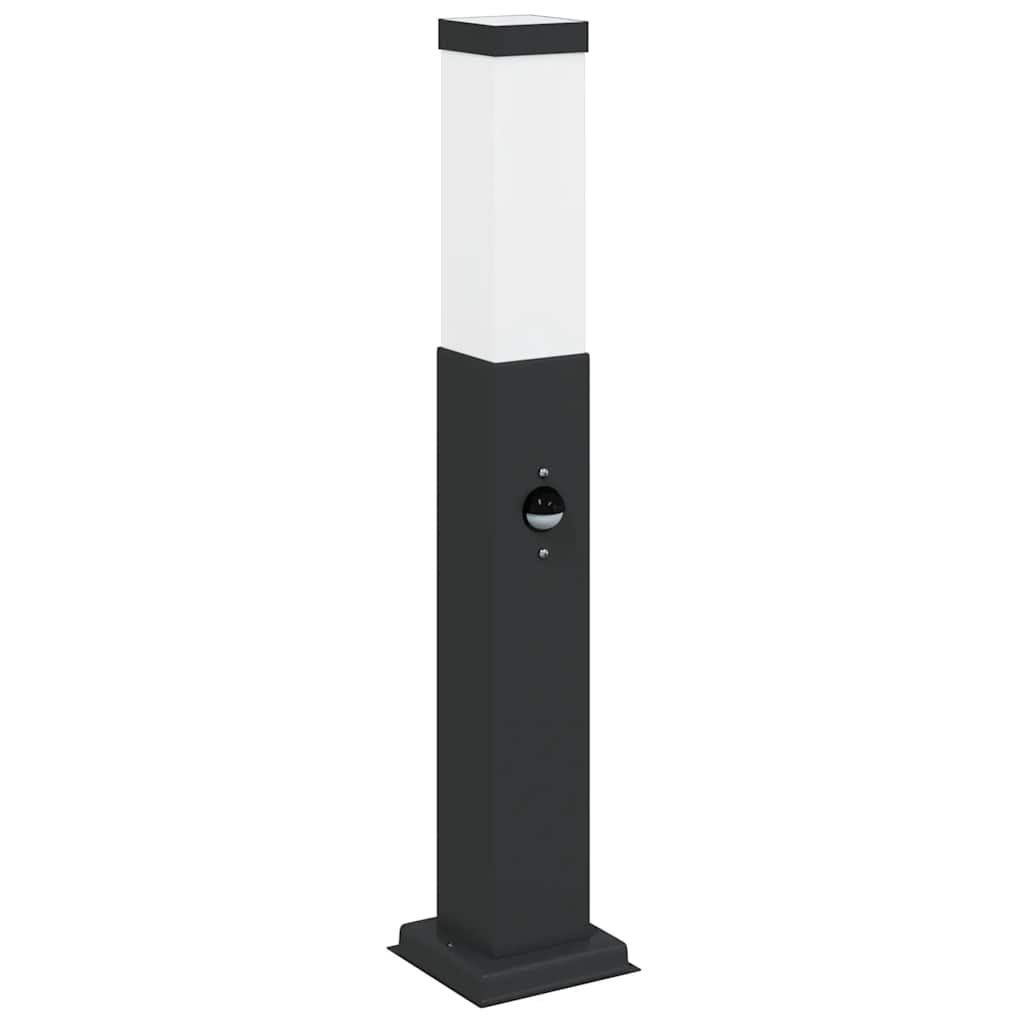 Baliza luminosa VidaXL con sensor 50 cm negro IP44
