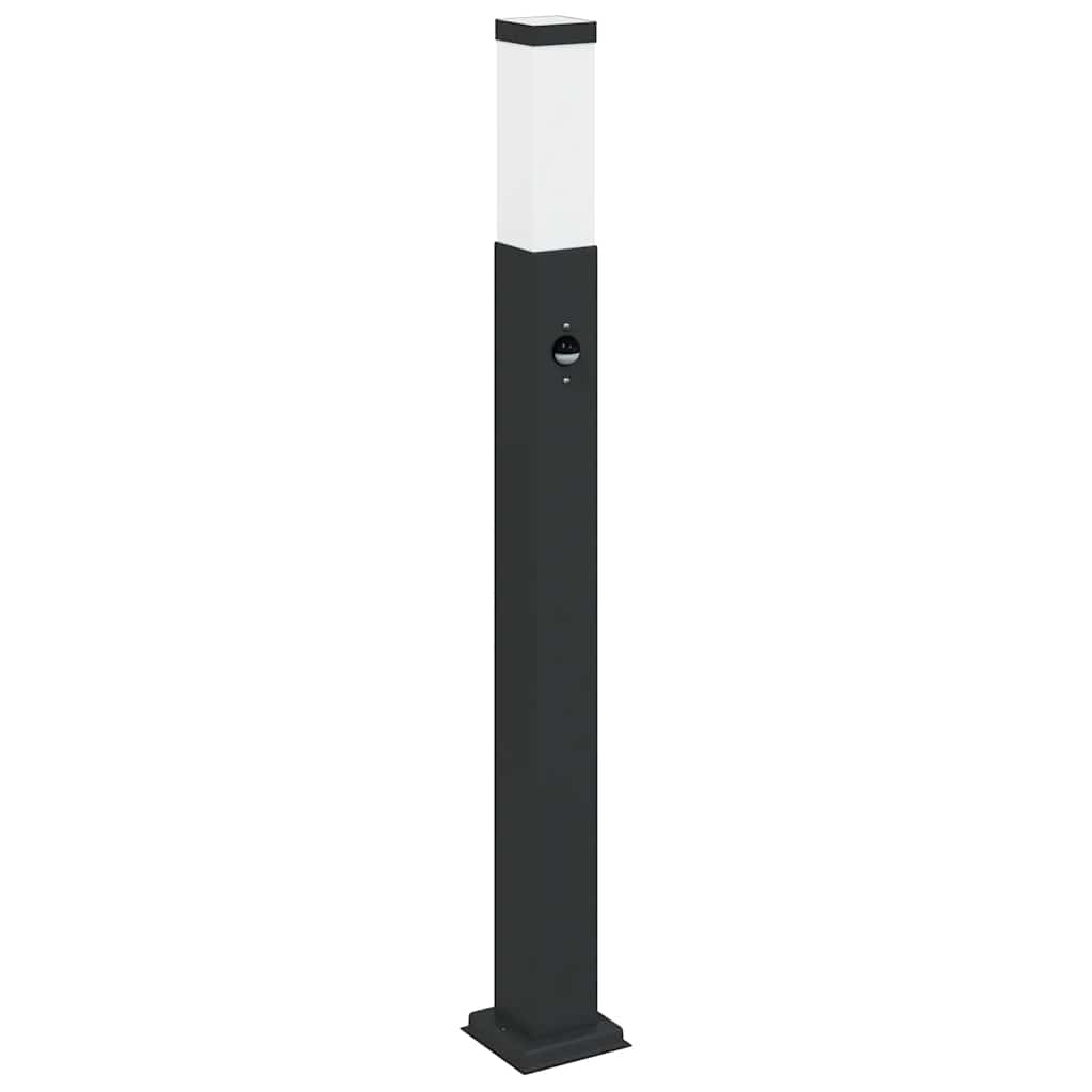Vidaxx bolardo luminoso con sensor 80 cm negro IP44