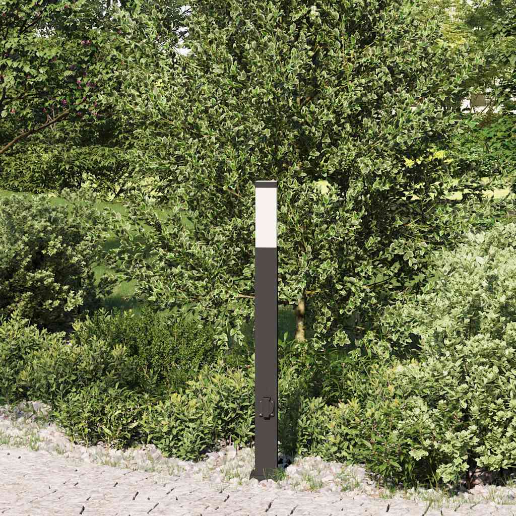 Baliza luminosa Vidaxx con casquillo 80 cm negro IP44