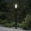 Paletto luminoso Vidaxx con presa 110 cm nero IP44